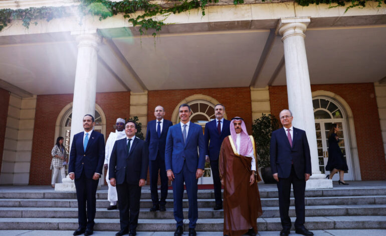 European and Muslim Nations Meet in Spain to Discuss Palestinian Statehood